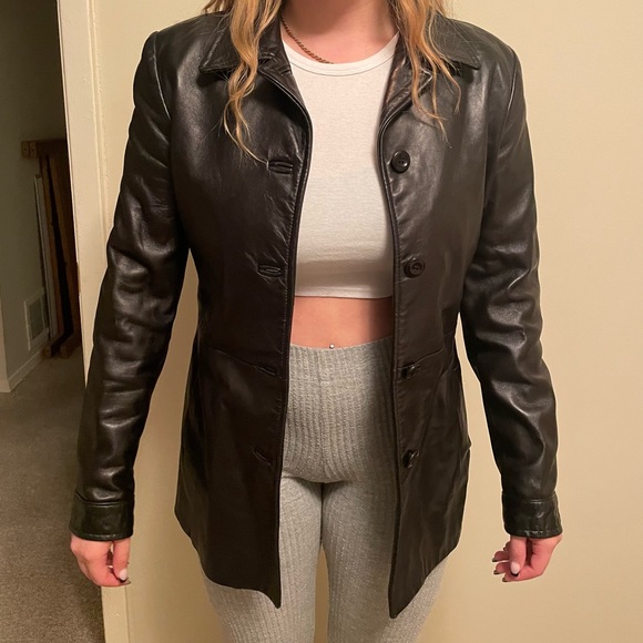 Danier Authentic Leather Jacket Vintage - Picture 4 of 4